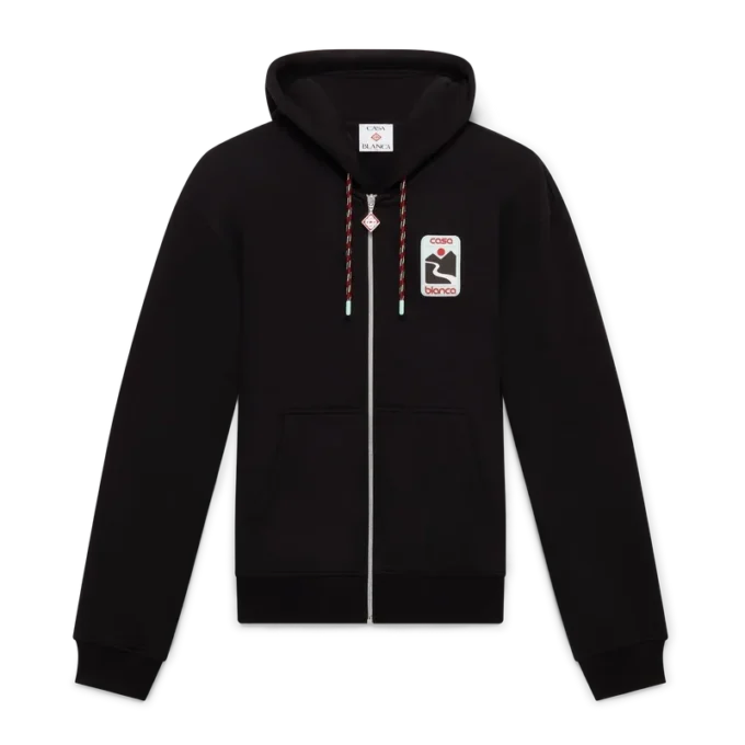 Sunset Valley Sweatshirt met capuchon en rits