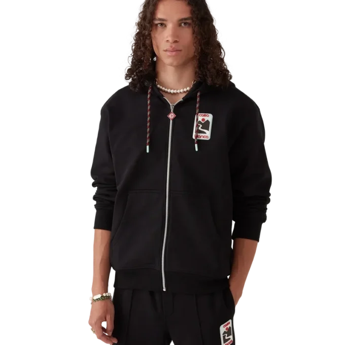 Sunset Valley Sweatshirt met capuchon en rits