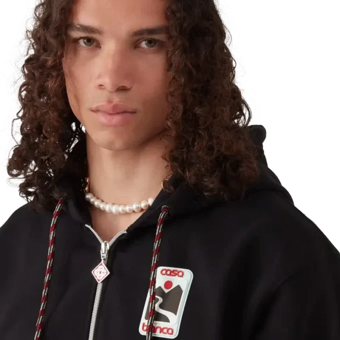 Sunset Valley Sweatshirt met capuchon en rits