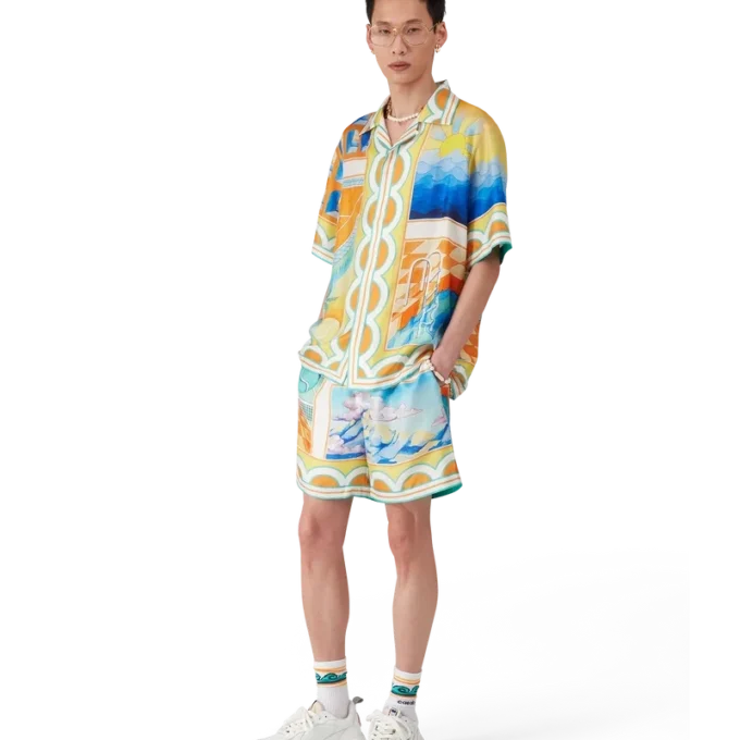 Surreal Pool zijden short