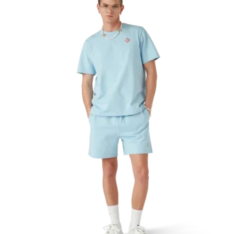 Sweatshorts met diamantlogo