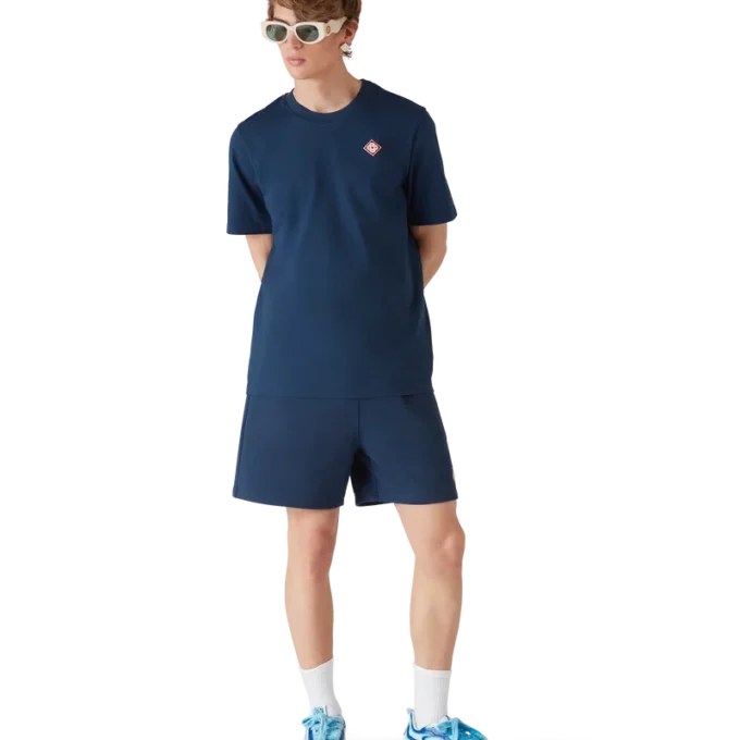 Sweatshorts met diamantlogo