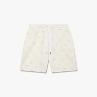Sweatshorts met geborduurd off-white monogram