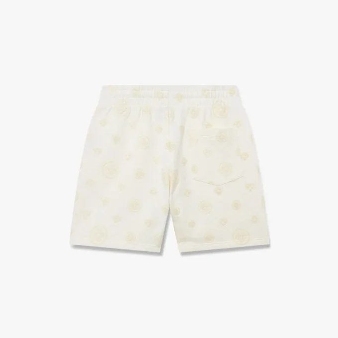 Sweatshorts met geborduurd off-white monogram