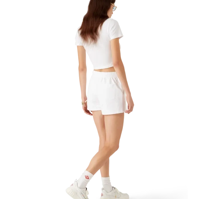 Sweatshorts met gestapeld logo Sweatshorts met gestapeld logo