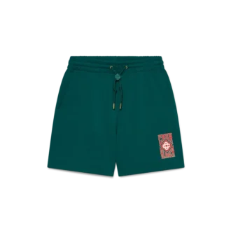 Sweatshorts met gotisch logo