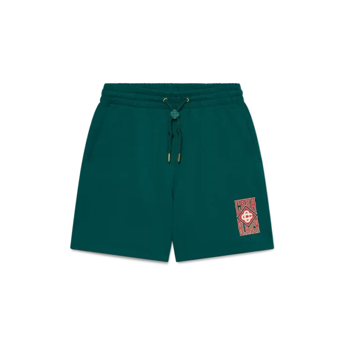 Sweatshorts met gotisch logo Sweatshorts met gotisch logo