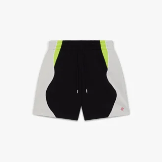 Sweatshorts met kleurblokken