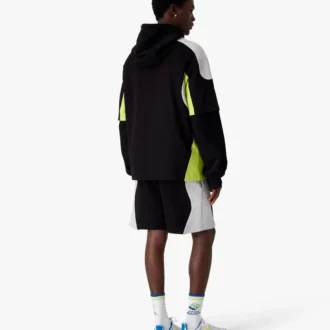 Sweatshorts met kleurblokken