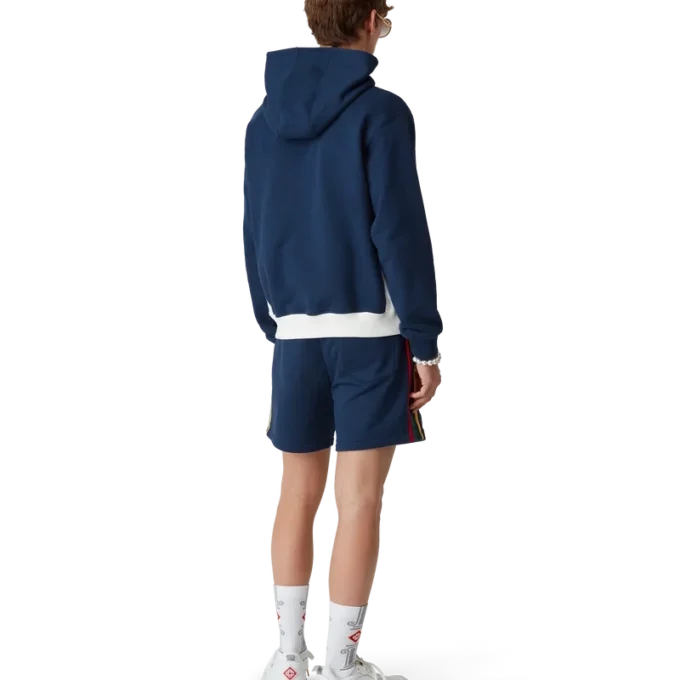 Sweatshorts met kleurblokken