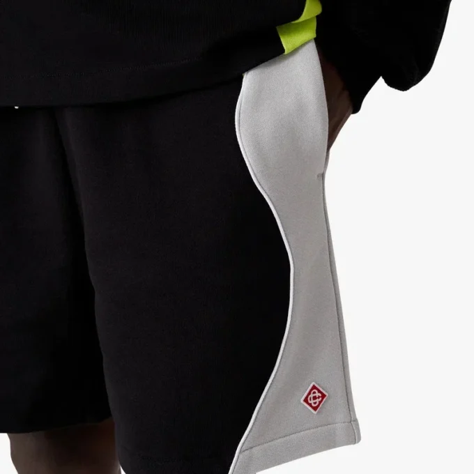 Sweatshorts met kleurblokken