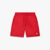 Sweatshorts met rood diamantlogo Sweatshorts met rood diamantlogo