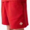 Sweatshorts met rood diamantlogo Sweatshorts met rood diamantlogo