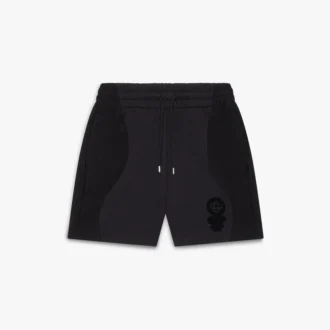 Sweatshorts met Squash-logo in flockprint