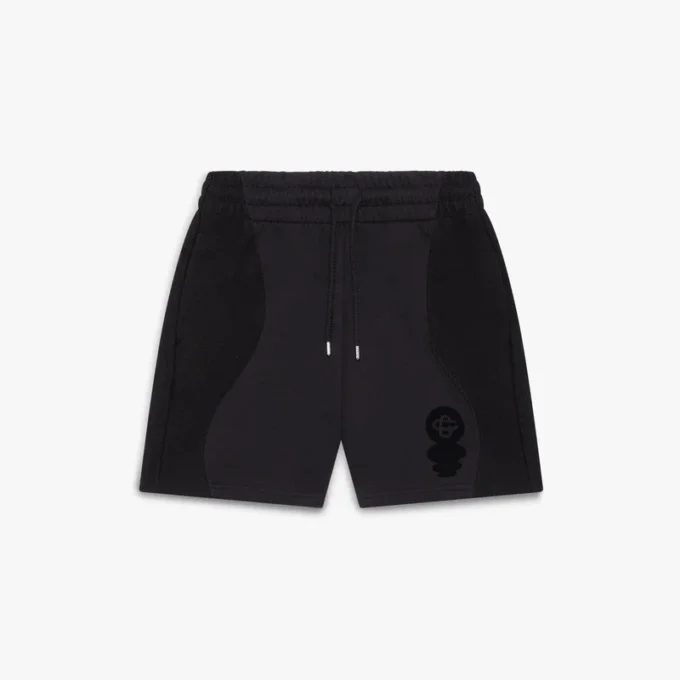 Sweatshorts met Squash-logo in flockprint