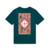 T-shirt met gotisch logo
