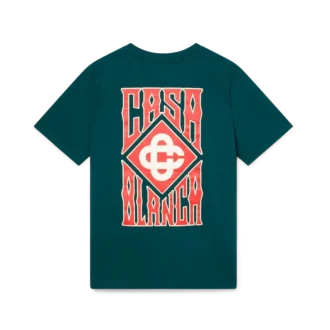 T-shirt met gotisch logo