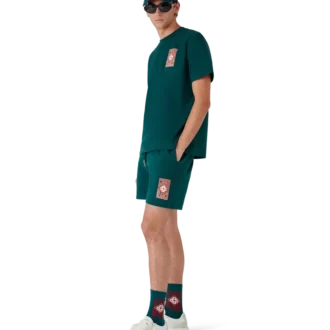 T-shirt met gotisch logo