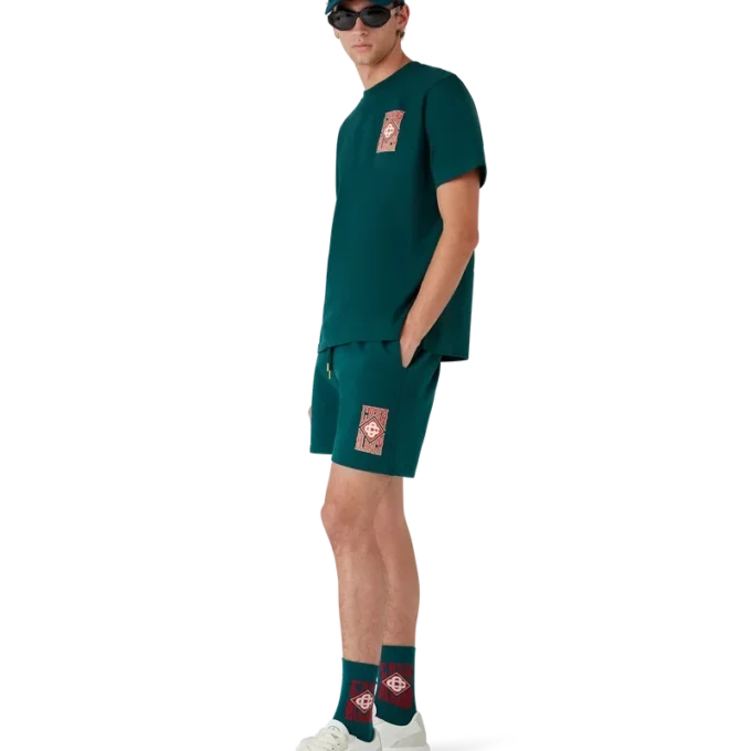 T-shirt met gotisch logo