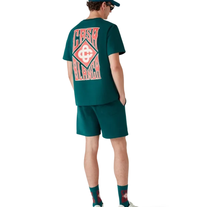 T-shirt met gotisch logo