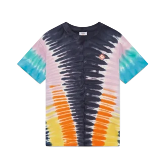 T-shirt met kleurverloop in tie-dye-stijl