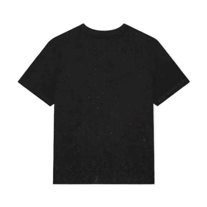 T-shirt met korte mouwen en Crystal Monogram-logo