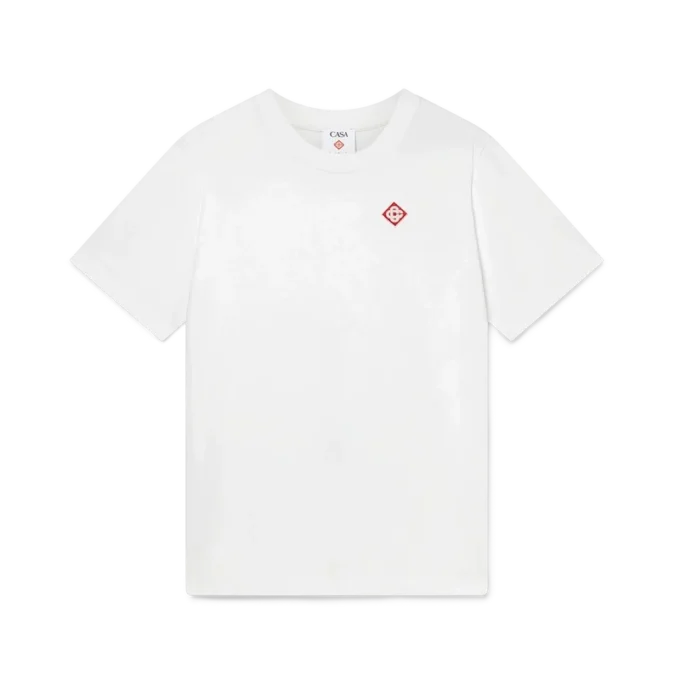 T-shirt met korte mouwen en diamantlogo