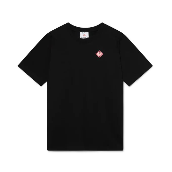 T-shirt met korte mouwen en diamantlogo