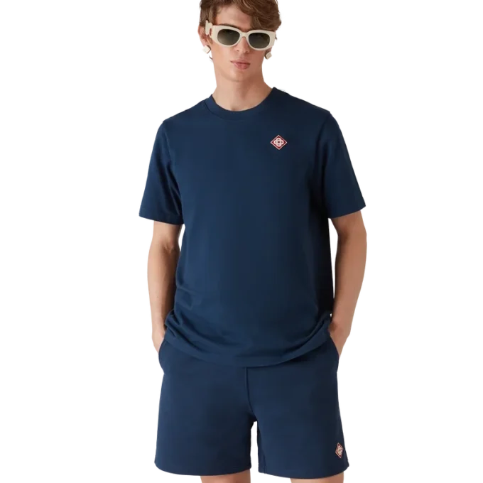 T-shirt met korte mouwen en diamantlogo