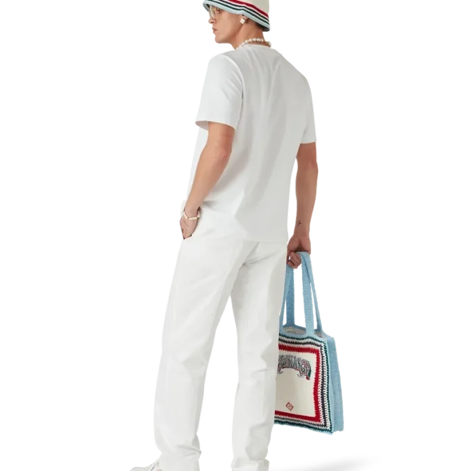 T-shirt met korte mouwen en diamantlogo