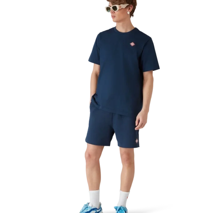 T-shirt met korte mouwen en diamantlogo