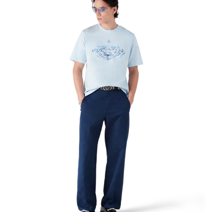 T-shirt met korte mouwen en Drip-logo