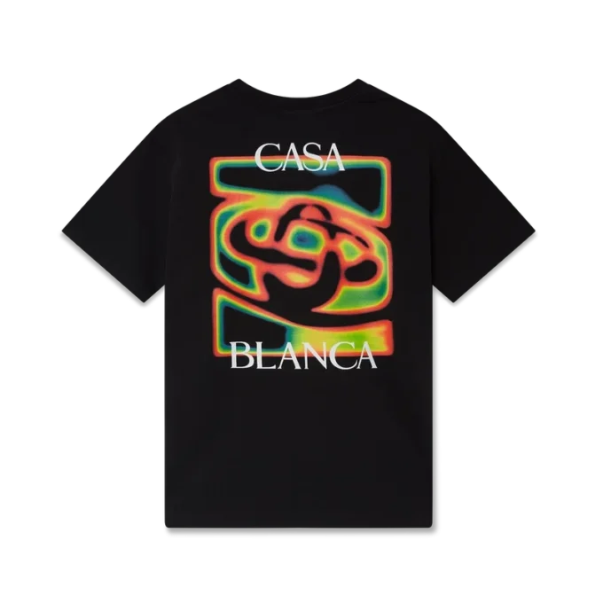 T-shirt met korte mouwen en Heat Map-logo