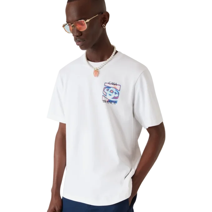 T-shirt met korte mouwen en Heat Map-logo