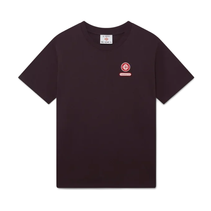 T-shirt met korte mouwen en logopatch