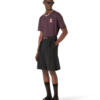 T-shirt met korte mouwen en logopatch