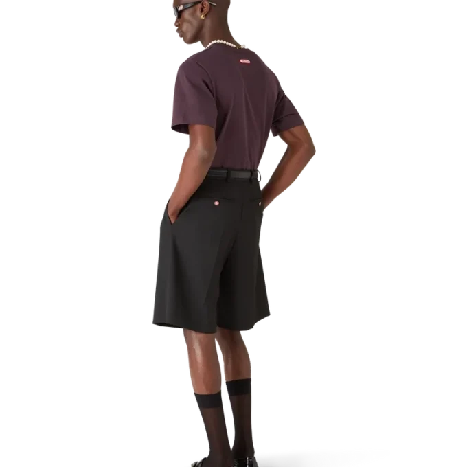 T-shirt met korte mouwen en logopatch