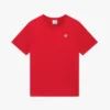 T-shirt met korte mouwen en rood diamantlogo