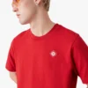 T-shirt met korte mouwen en rood diamantlogo