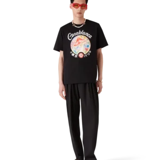 T-shirt met paddestoelembleem