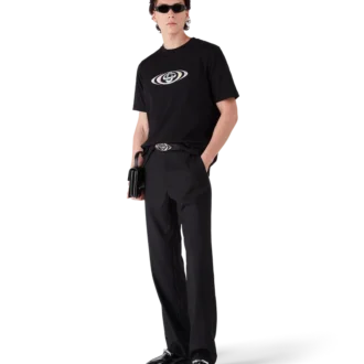 T-shirt met Warped-logo en korte mouwen