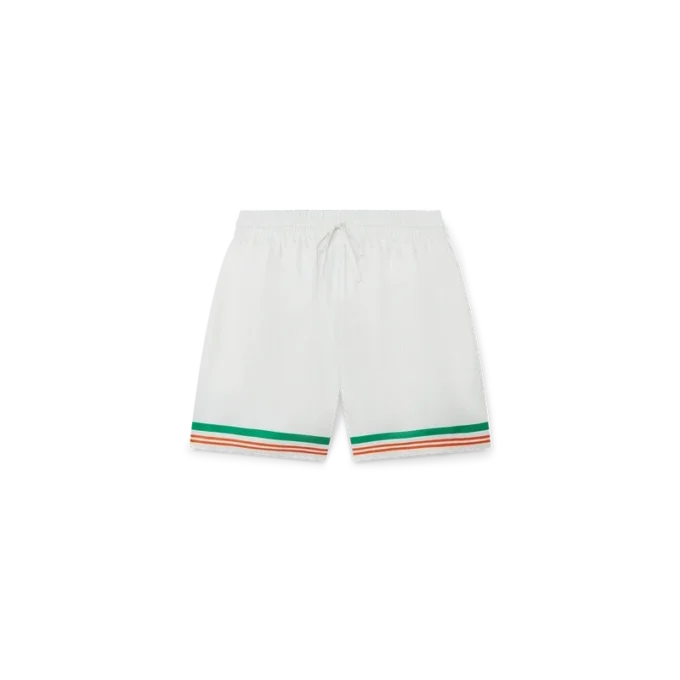 Tennis Club Icon zijden Shorts