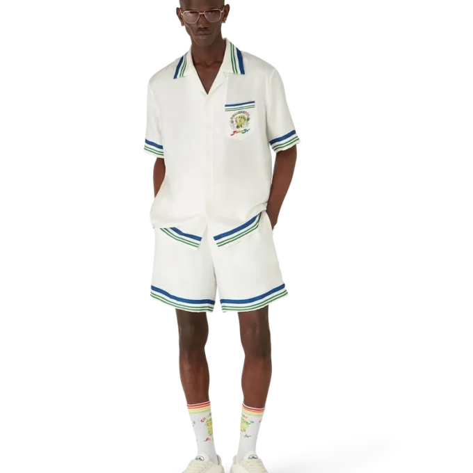 Tennis Club Icon zijden twill Shorts