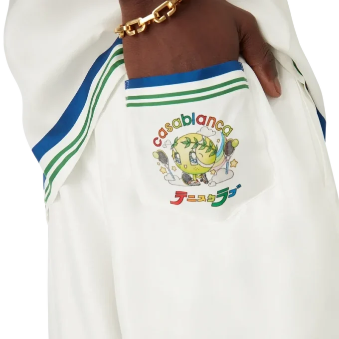 Tennis Club Icon zijden twill Shorts