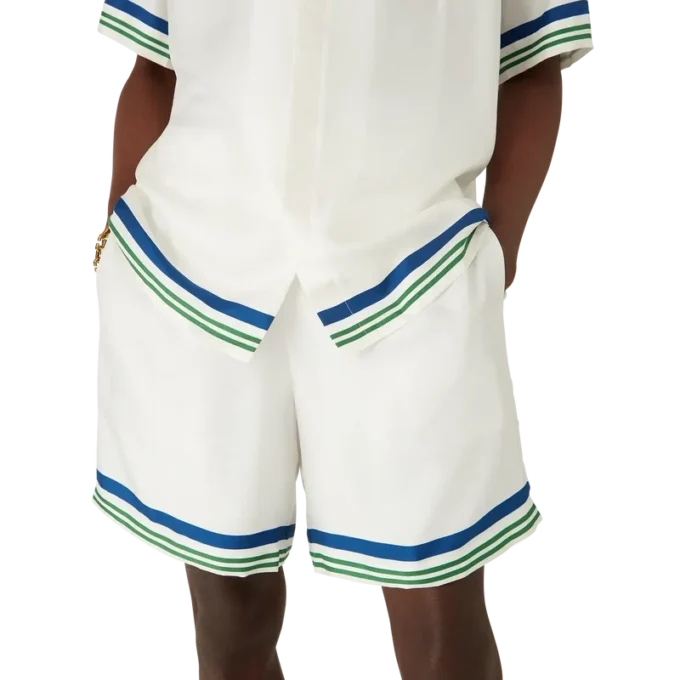 Tennis Club Icon zijden twill Shorts