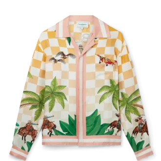 Tennis Club zijden overhemd