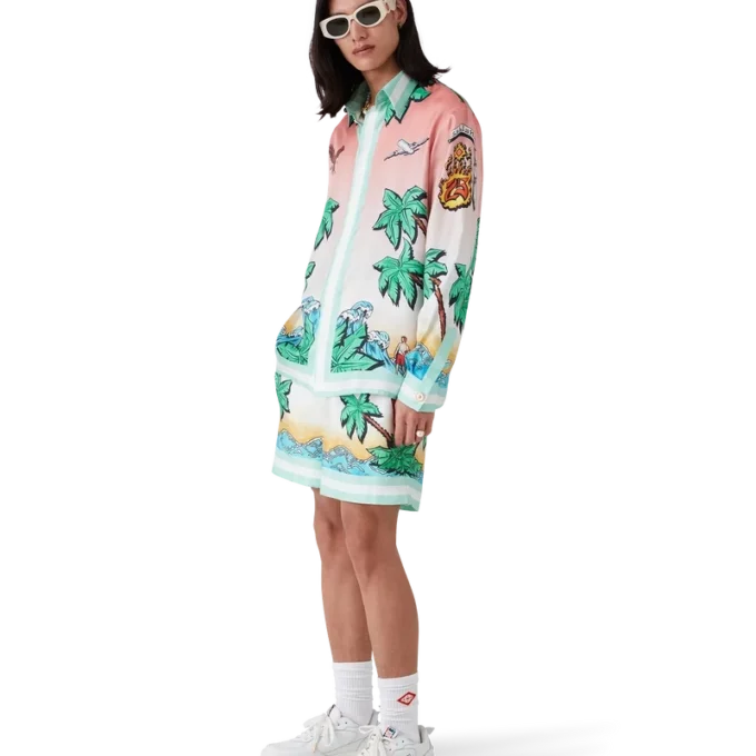 Tennis Club zijden Shorts Tennis Club zijden Shorts