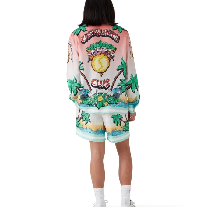 Tennis Club zijden Shorts Tennis Club zijden Shorts