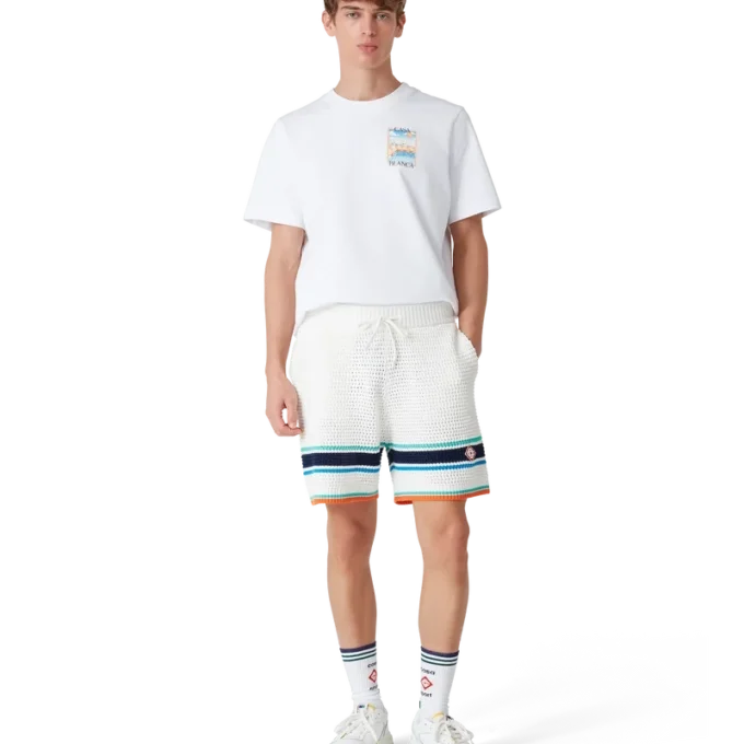 Tennis Crochet-Shorts