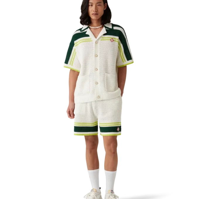 Tennis Crochet-Shorts